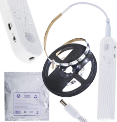 LED traka sa senzorom pokreta, 1 m, hladno bijela, napajanje USB/AAA