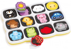 Quercetti Smart Puzzle Magnetico: Boje i Prve Riječi