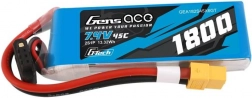 LiPo baterija Gens Ace 1800mAh 7,4V 45C s konektorom XT60