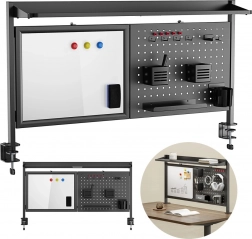 stolni organizator s magnetskom pločom i perforiranim panelom