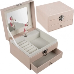 Glazbena kutijica za nakit za djevojčice s jednorogom