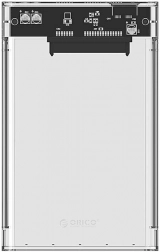 orico 2.5" vanjsko kućište za disk, prozirno, usb 3.0 5 gb/s