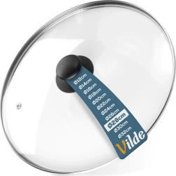 Stakleni poklop 28 cm s ventilom za ispuštanje pare