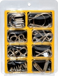 Set metalnih zagonetki 8 kom