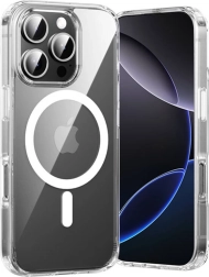 Prozirna futrola Vention za iPhone 16 Pro s MagSafeom