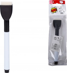 Marker za Bijelu Ploču s Mini Brisačem crni