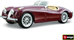 Bburago 1:24 Jaguar XK 120 Roadster (1951) Crveni