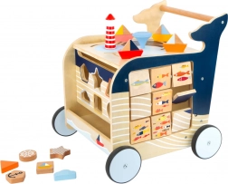 Drveno hodalica Kit s Igrama na Teme Morskog Svijeta