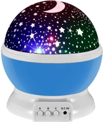 Rotirajući projektor zvjezdanog neba 2u1 noćna lampica