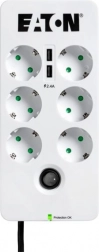 Prenaponski produžni razdjelnik EATON Protection Box 6 USB