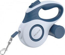 Automatska uvlačiva povodac za pse plava 5 m - Rojeco