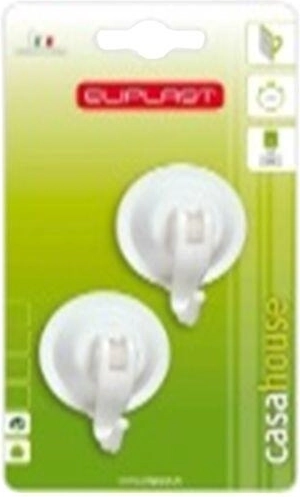 Kukica s vakuumskom prijanjaljkom 4,2 cm, plastika, mix boja (2 kom)