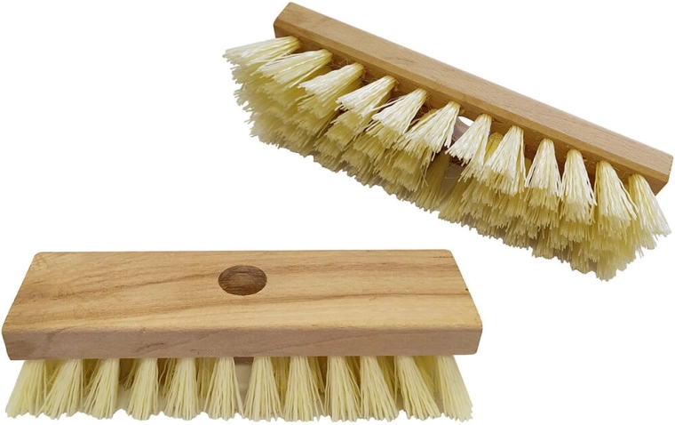 Podni četka na dršku 20 cm drvena s PP vlaknima