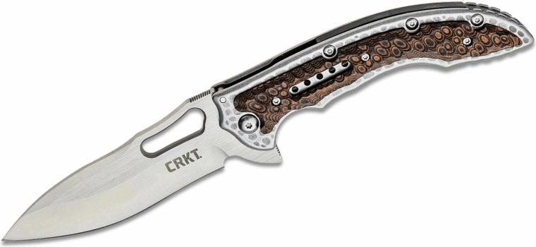 CRKT Fossil Brown sklopivi džepni nož 10 cm