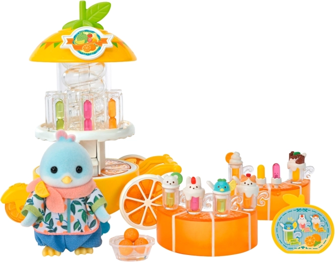 Citrusni štand s napitcima – Sylvanian Families