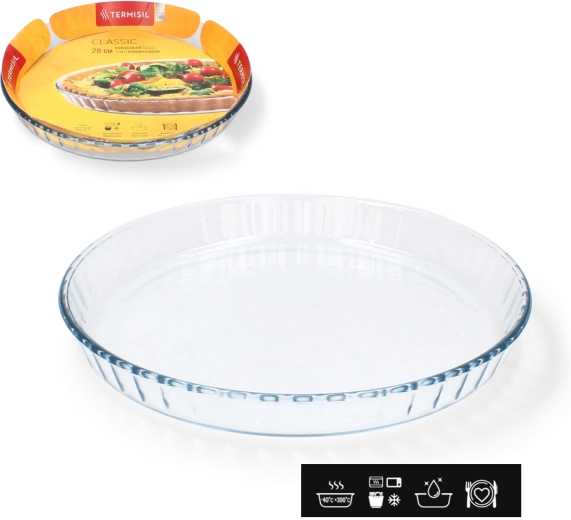 Stakleni kalup za tart TERMISIL 28 cm