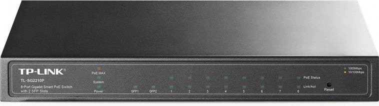 Pametni prekidač TP-LINK TL-SG2210P 8-portni PoE