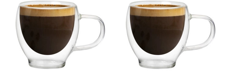 Termalne šalice s dvostrukom stijenkom 90 ml – set 2 kom