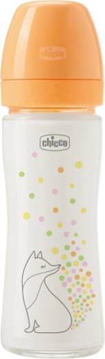 Chicco staklena bočica za bebe Perfect Easy 240 ml sa silikonskom dudom