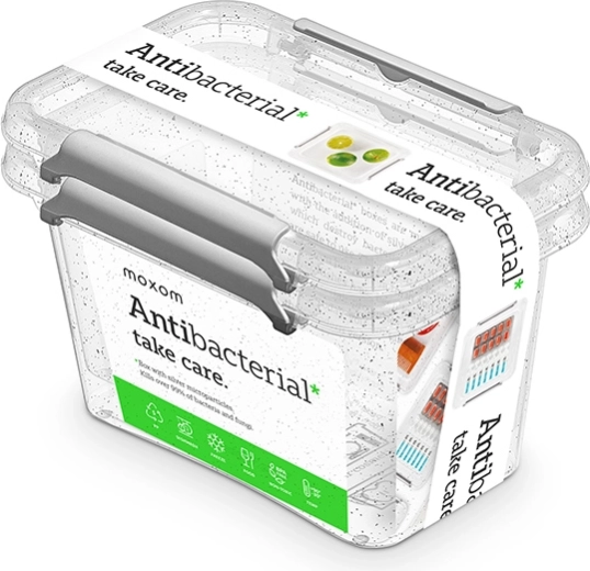 Antibakterijske posude za hranu 2× 650 ml