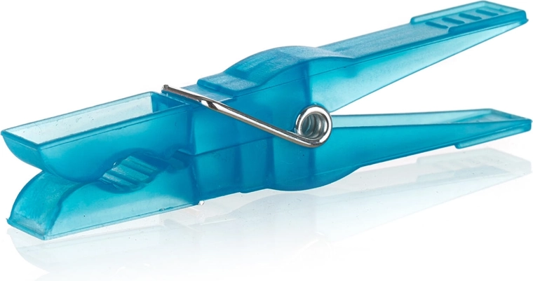 Plastične štipaljke za rublje Economy, mix boja, 24 kom