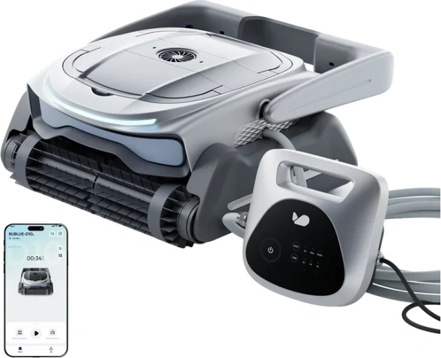 Robotski čistač bazena Bublue D10P s inteligentnim trasiranjem