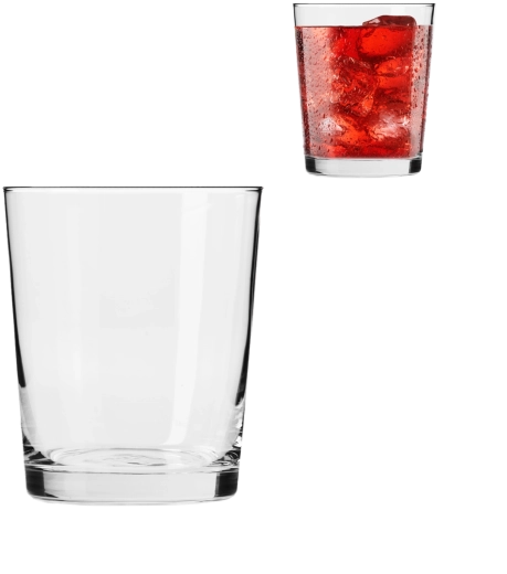 Savršeno prozirno staklo ističe boju napitka