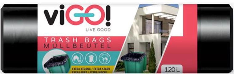 Vreće za otpad VIGO DeLuxe 120 l, 10 kom