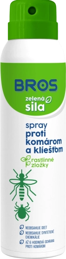 Bros Zelena snaga sprej protiv komaraca i krpelja 90 ml