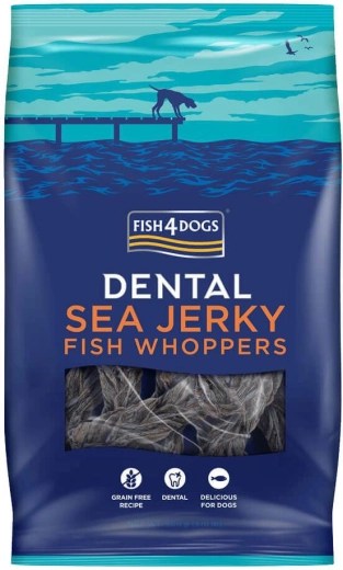 Fish4Dogs dentalne poslastice od bijele morske ribe za pse, komadići 500 g