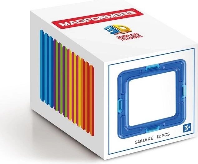 magformers single set – kvadrati 12 kom