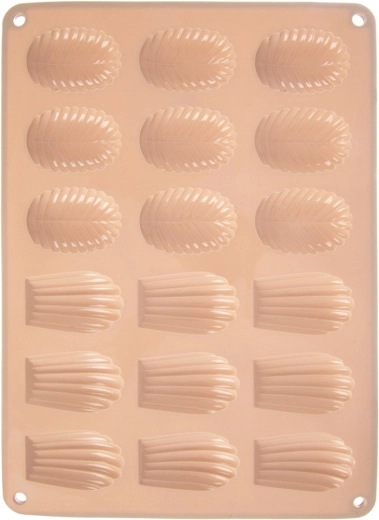 Silikonski kalup za kekse i praline, bež 34 × 25 × 1 cm
