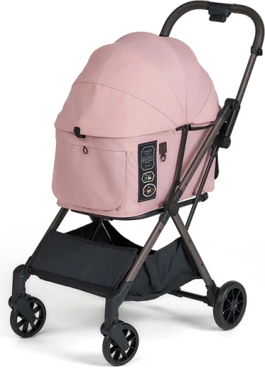 FIKAGO kolica za pse i mačke Mist Pink
