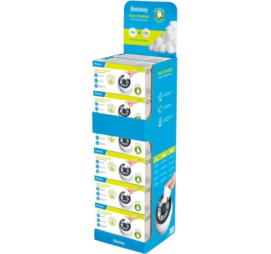 Filtarske kuglice BESTWAY Polysphere 500 g – stajaće pakiranje 12 kom