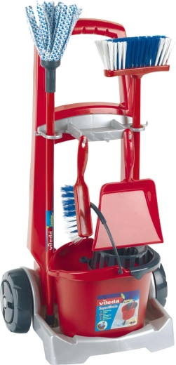 Kanta s cjedilom i mop za realistično čišćenje