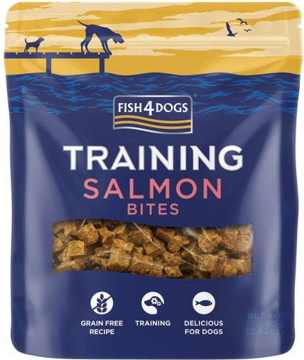 Fish4Dogs trening poslastice od lososa 80 g