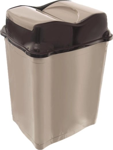 Koš za otpad WHIRLPOOL 28 l s preklopnim poklopcem, plastični, pravokutni