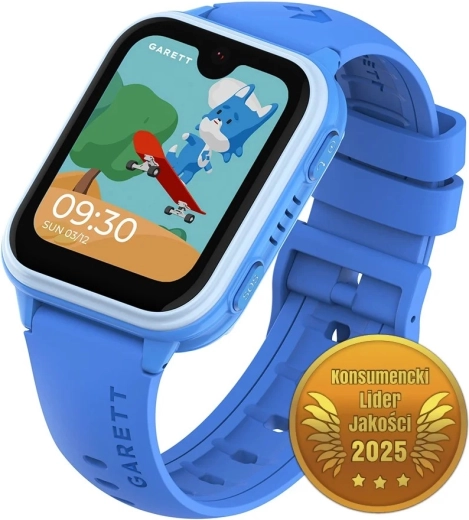Dječji pametni sat GARETT Kids Vibe AI 4G plavi