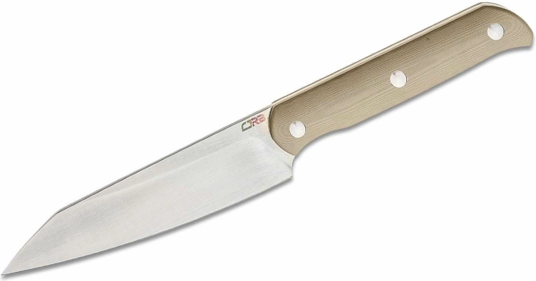 Fiksni nož CJRB Silax 13 cm, satin, pustinjsko smeđa, G10, Kydex futrola