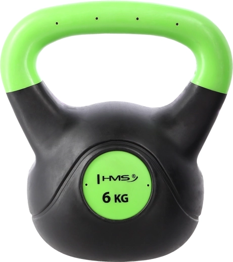 Kompozitno zvono (kettlebell) HMS Vin-Bell 6 kg zeleno