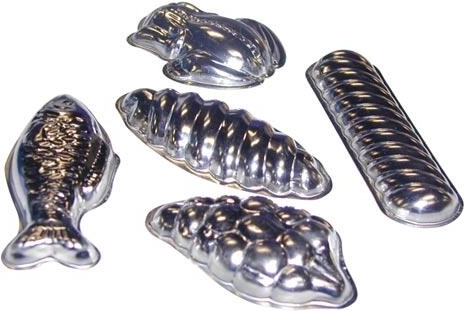 Set kalupa za pečenje – mix br. 1, 30 kom