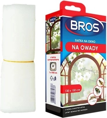 BROS mreža protiv insekata za prozore 150 × 180 cm – Bijela