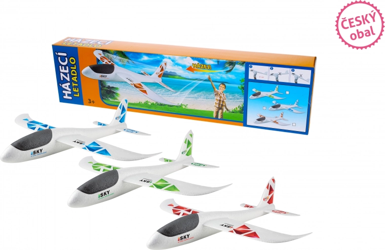Bacajući pjenasti avion 47 × 49 cm