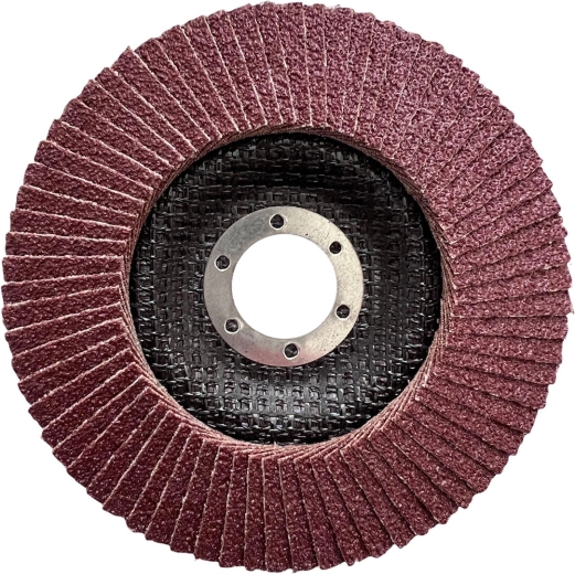 Lamelasti brusni disk 125 × 22,2 mm, granulacija 80, korund