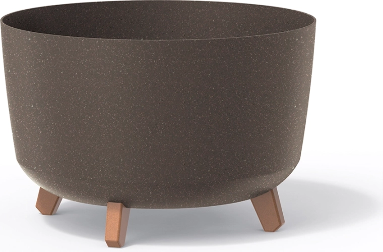 žardinijera gracia eco wood 23,5 cm – kava