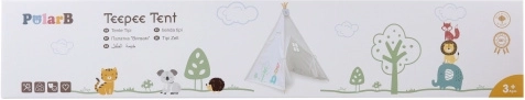 Dječji teepee šator POLARB za igru u kući i u vrtu