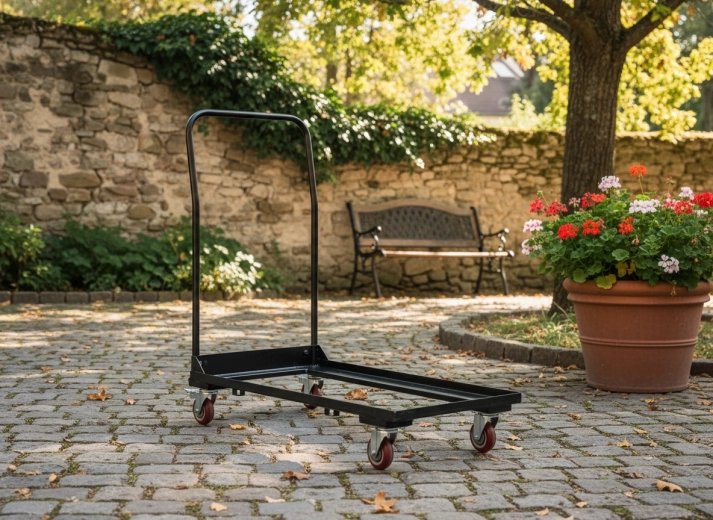 Stabilna platforma za sigurno odlaganje stolica
