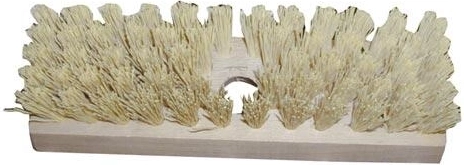 Podni četka na dršku 22 × 7 cm, drvena s PP vlaknima