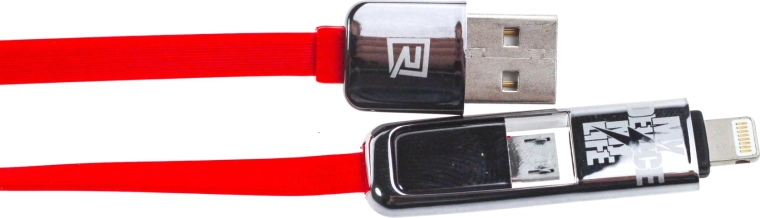 Dva konektora u jednom: micro USB + Lightning