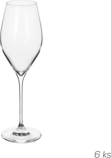 Čaše za prosecco Swan 0,32 l, set 6 kom